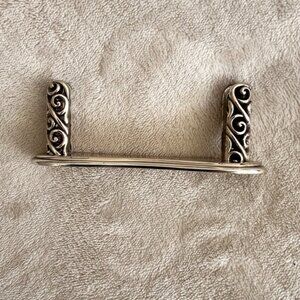 Brighton Business Card Desk Stand Holder Swirls Style: G80730